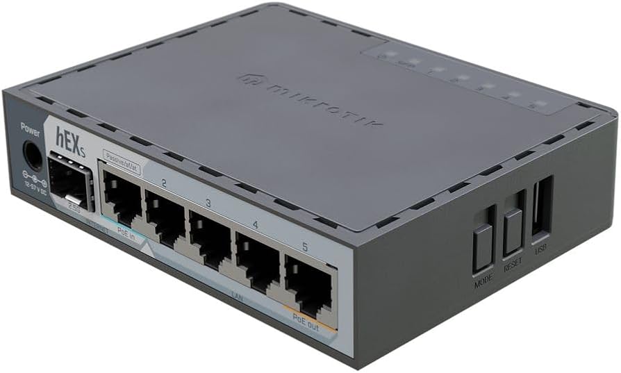 Router Board Mikrotik hEX S (E60iUGS)